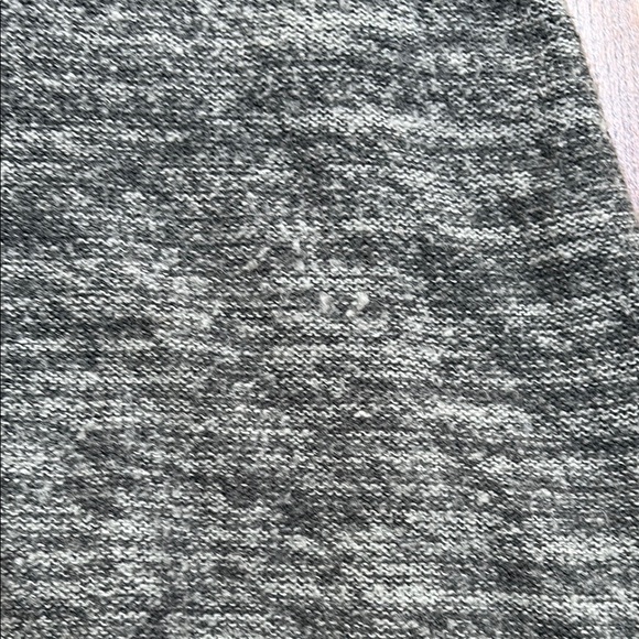 Knox Rose Grey Cowl Neck Fringe Sweater Large - Picture 10 of 13